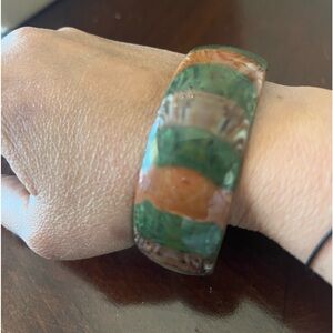 vintage lucite bangle